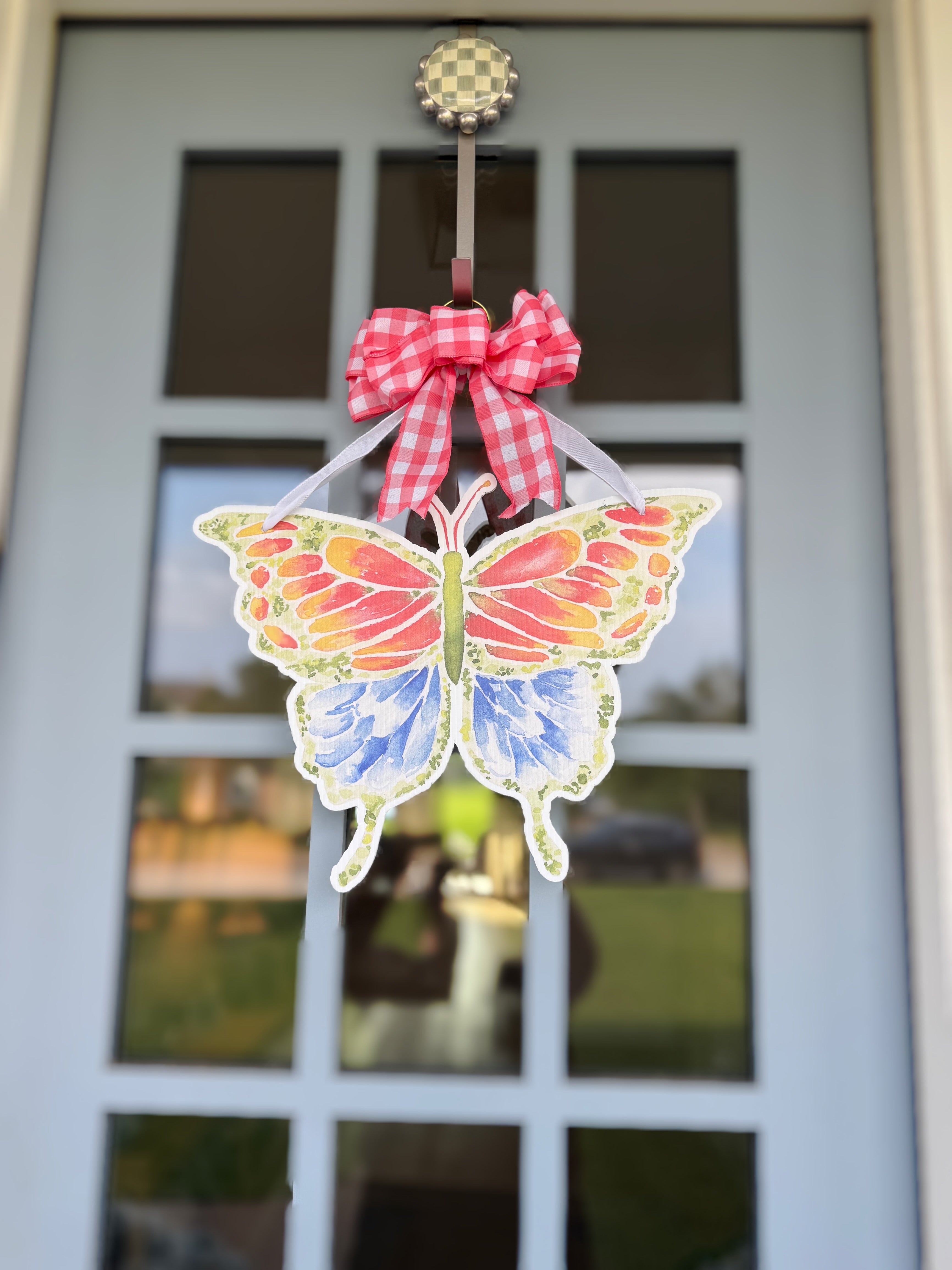 FPE x Catherine Cartie Sunset Butterfly Door Hanger