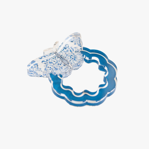 Chinoiserie Butterfly Napkin Ring