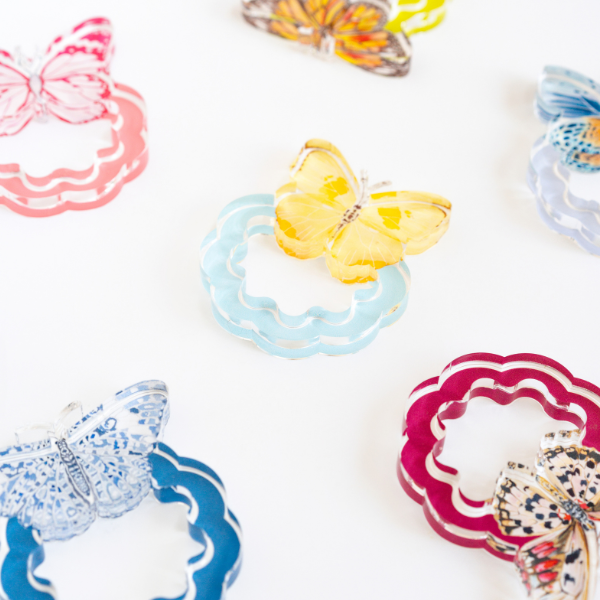 Autumn Butterfly Napkin Ring