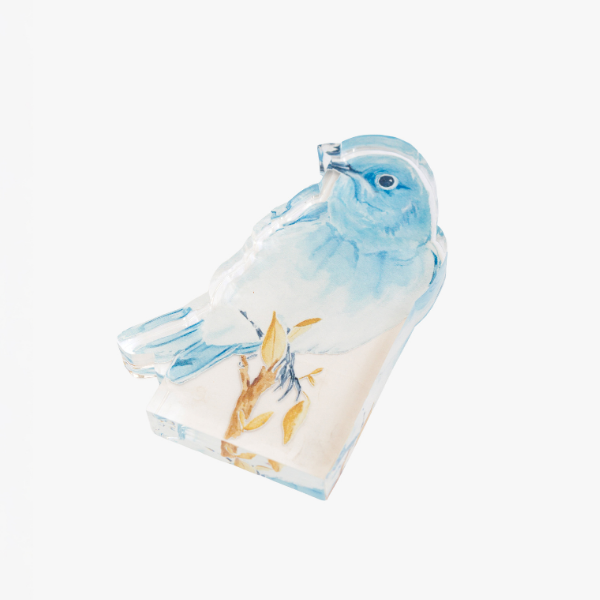 Blue Bird Acrylic Art Block Large