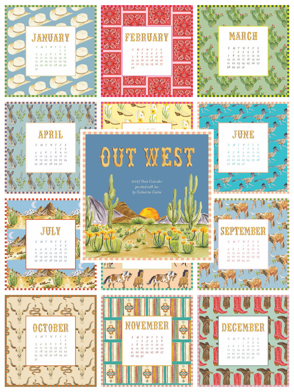 2027 Western Calendar