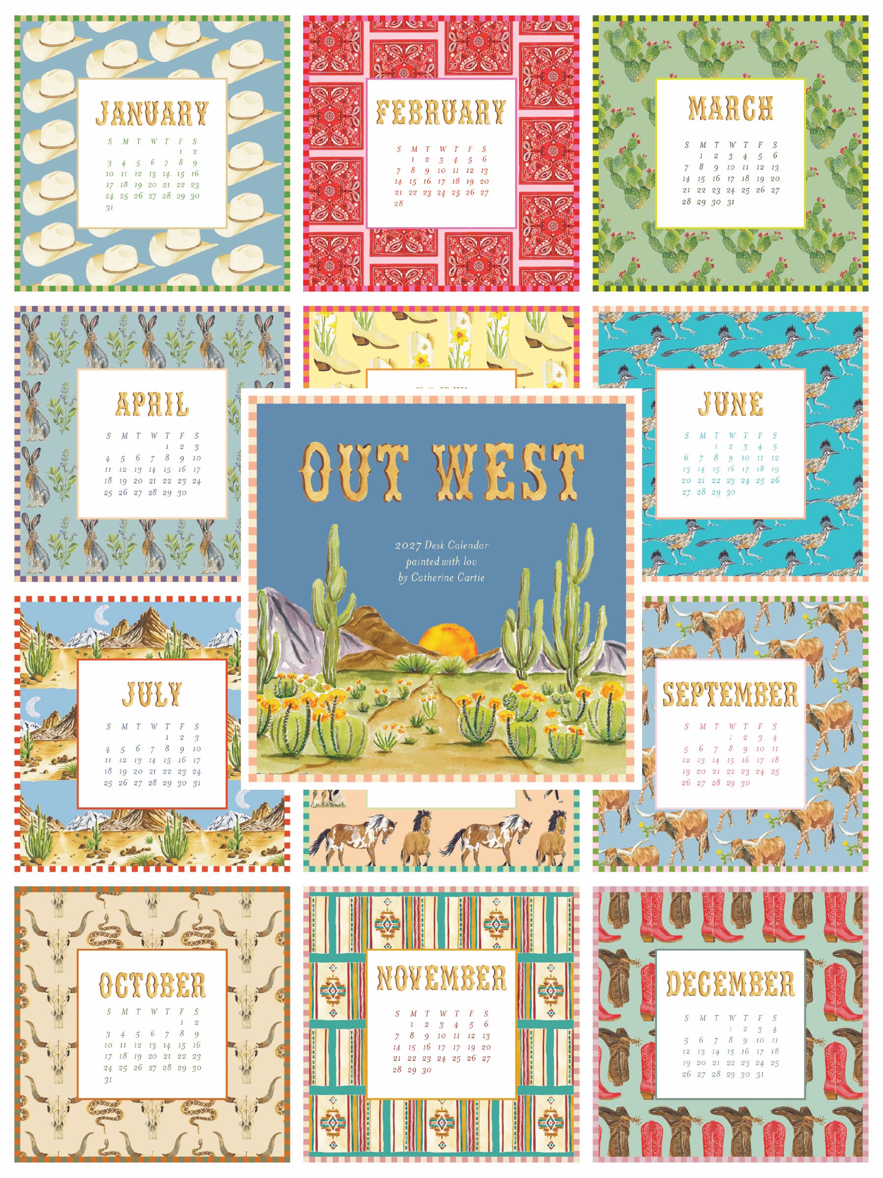 2027 Western Calendar