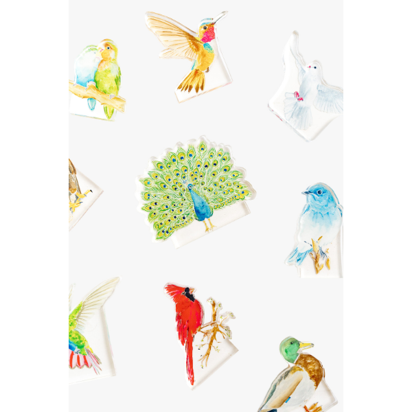 Dove Acrylic Art Block Large