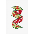 Christmas Silk Ribbon Scarf