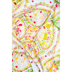 Christmas Rose Medallion Scarf