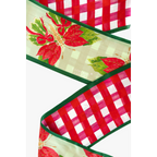 Christmas Silk Ribbon Scarf