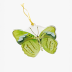 Green Butterfly Acrylic Ornament