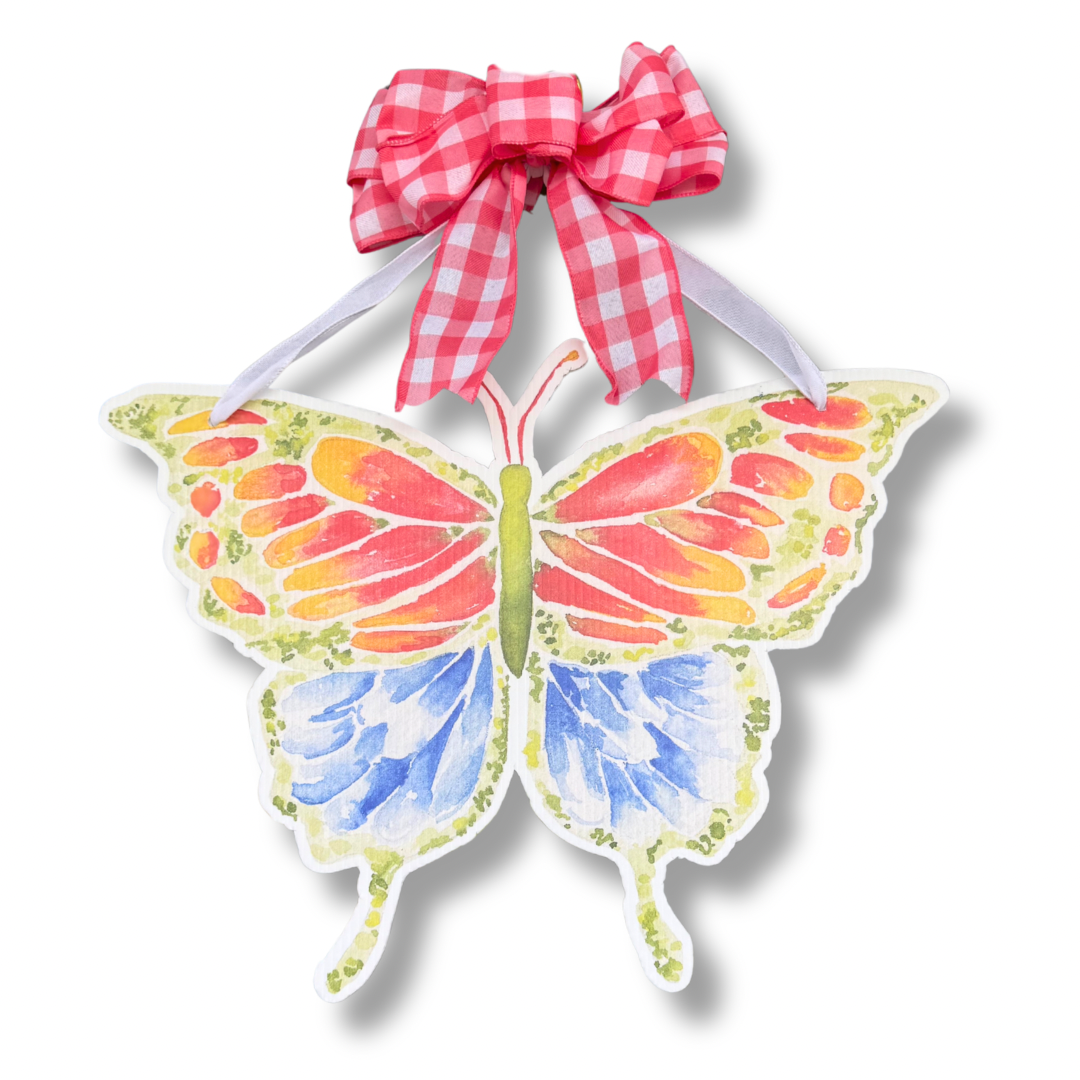 FPE x Catherine Cartie Sunset Butterfly Door Hanger