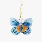 Autumn Blue Butterfly Acrylic Ornament