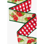 Christmas Silk Ribbon Scarf