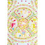 Christmas Rose Medallion Scarf