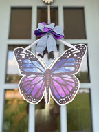 FPE x Catherine Cartie Purple Butterfly Door Hanger