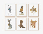 Boot with Spur Art Print 8x10
