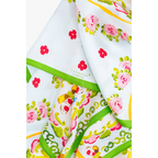 Christmas Rose Medallion Scarf