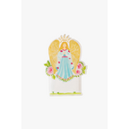 Acrylic Nativity Set - Angel, Sheep, & Shepherd