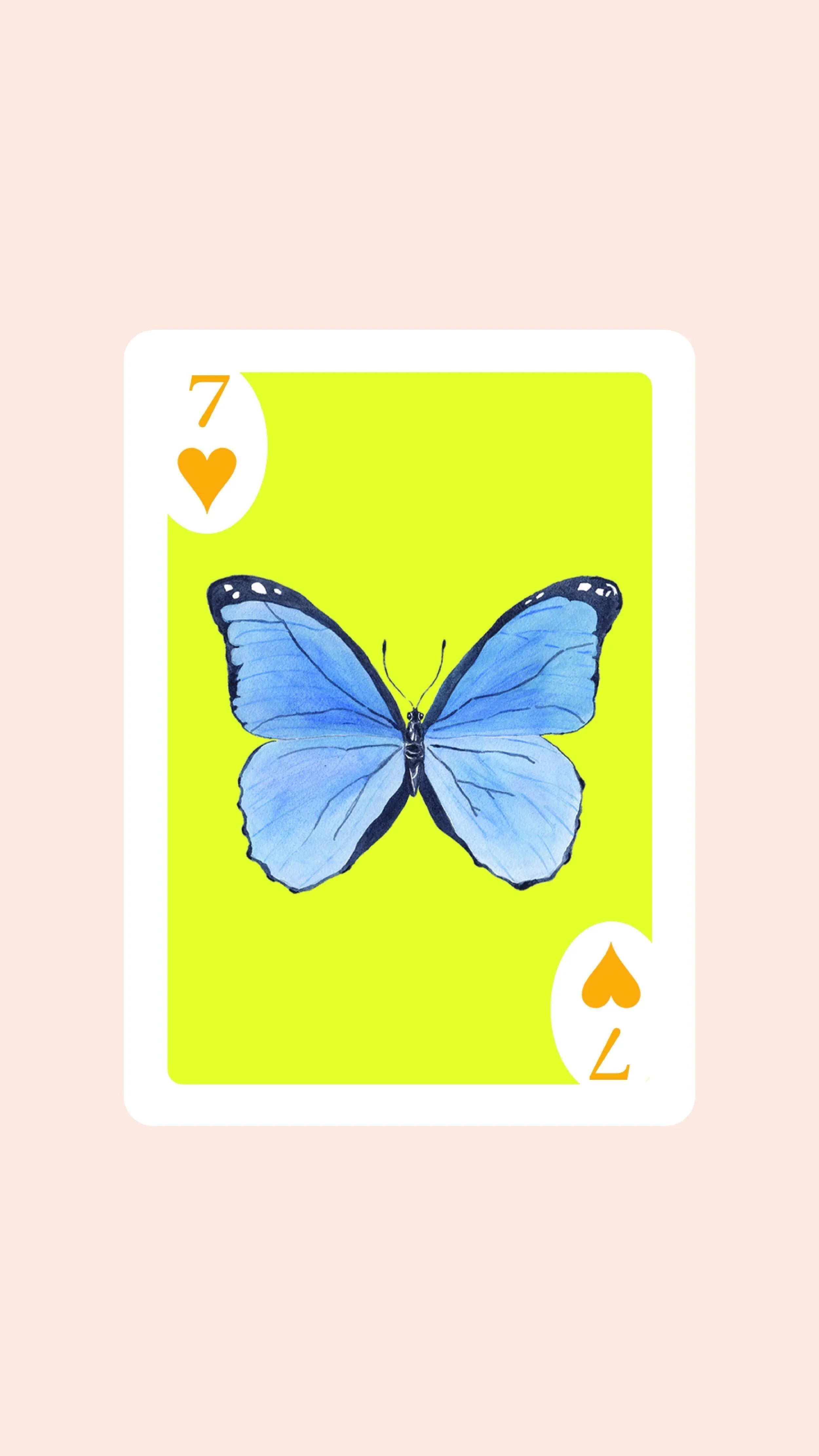Butterfly Playing Cards with Acrylic Box
