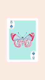 Butterfly Playing Cards with Acrylic Box