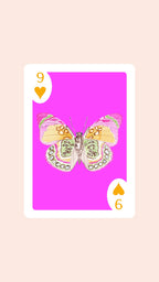 Butterfly Playing Cards with Acrylic Box