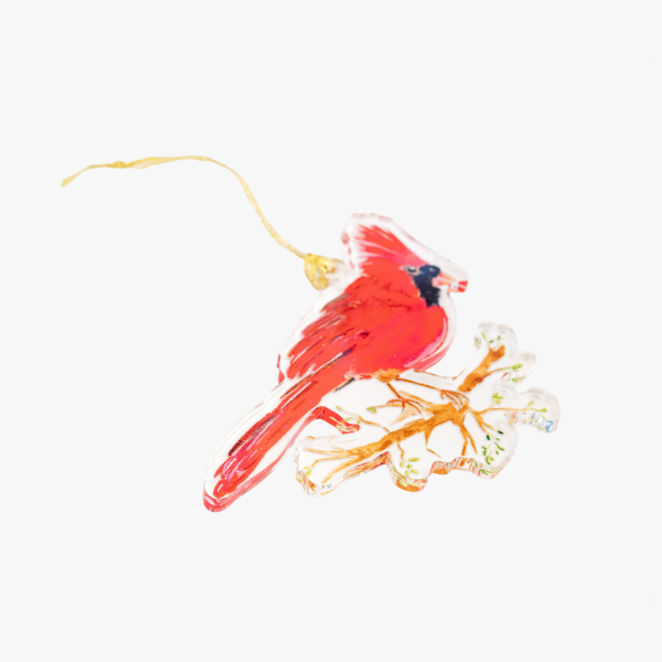 Cardinal Acrylic Ornament