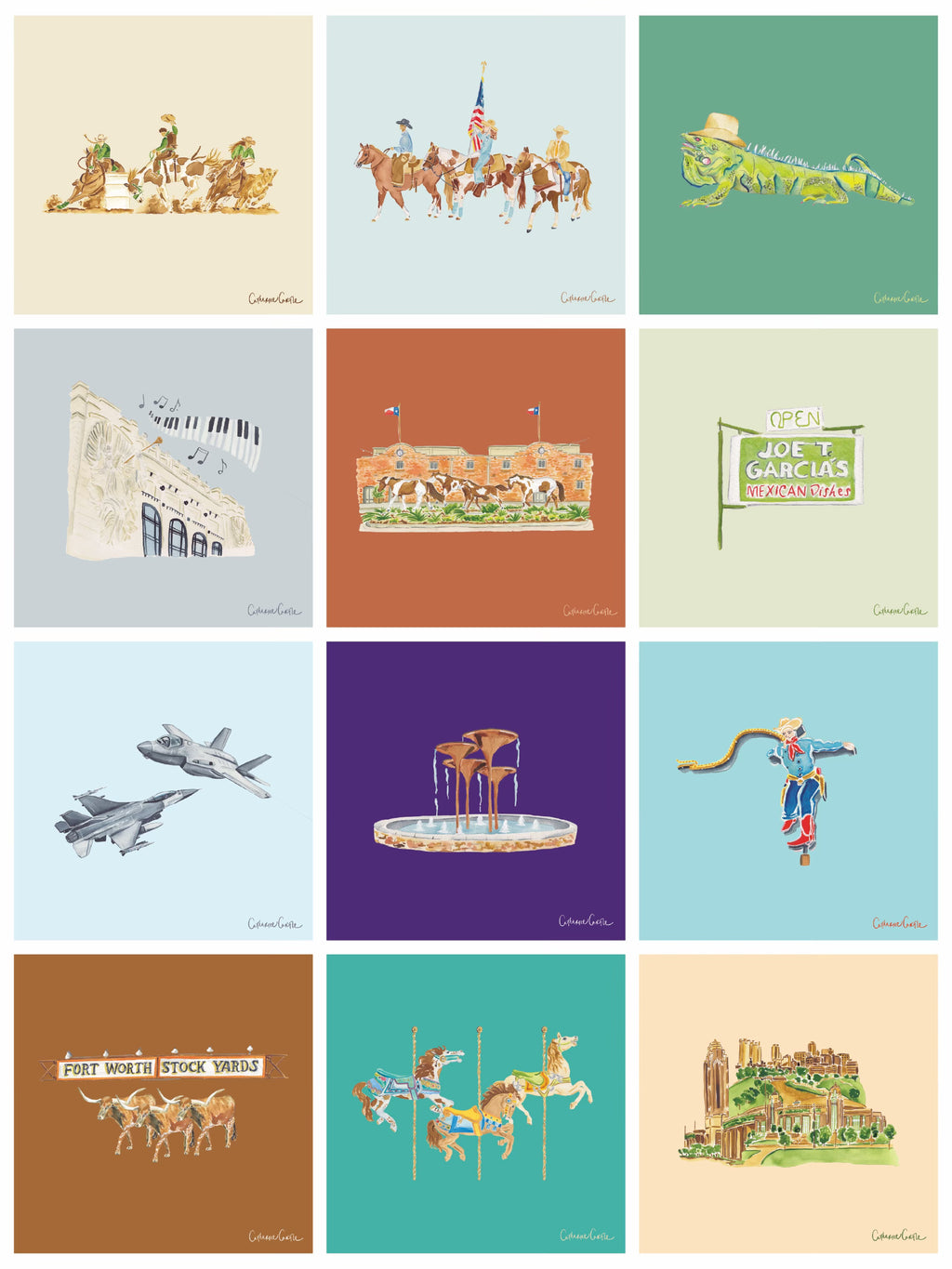 2027 Fort Worth Calendar