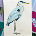 Blue Heron - Original Painting