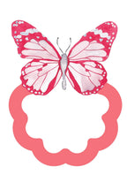 Pink Butterfly Napkin Ring