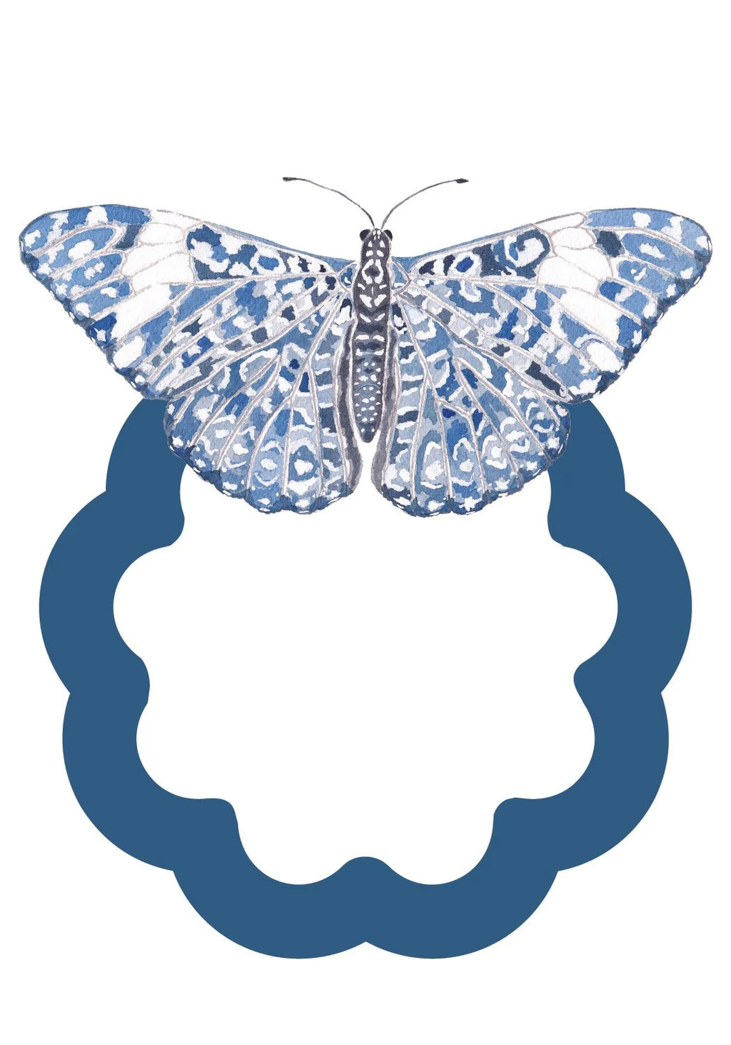 Chinoiserie Butterfly Napkin Ring