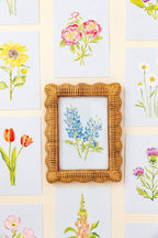 Blue Botanical 5x7 Prints - Hydrangea
