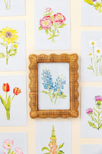 Blue Botanical 5x7 Prints - Foxglove