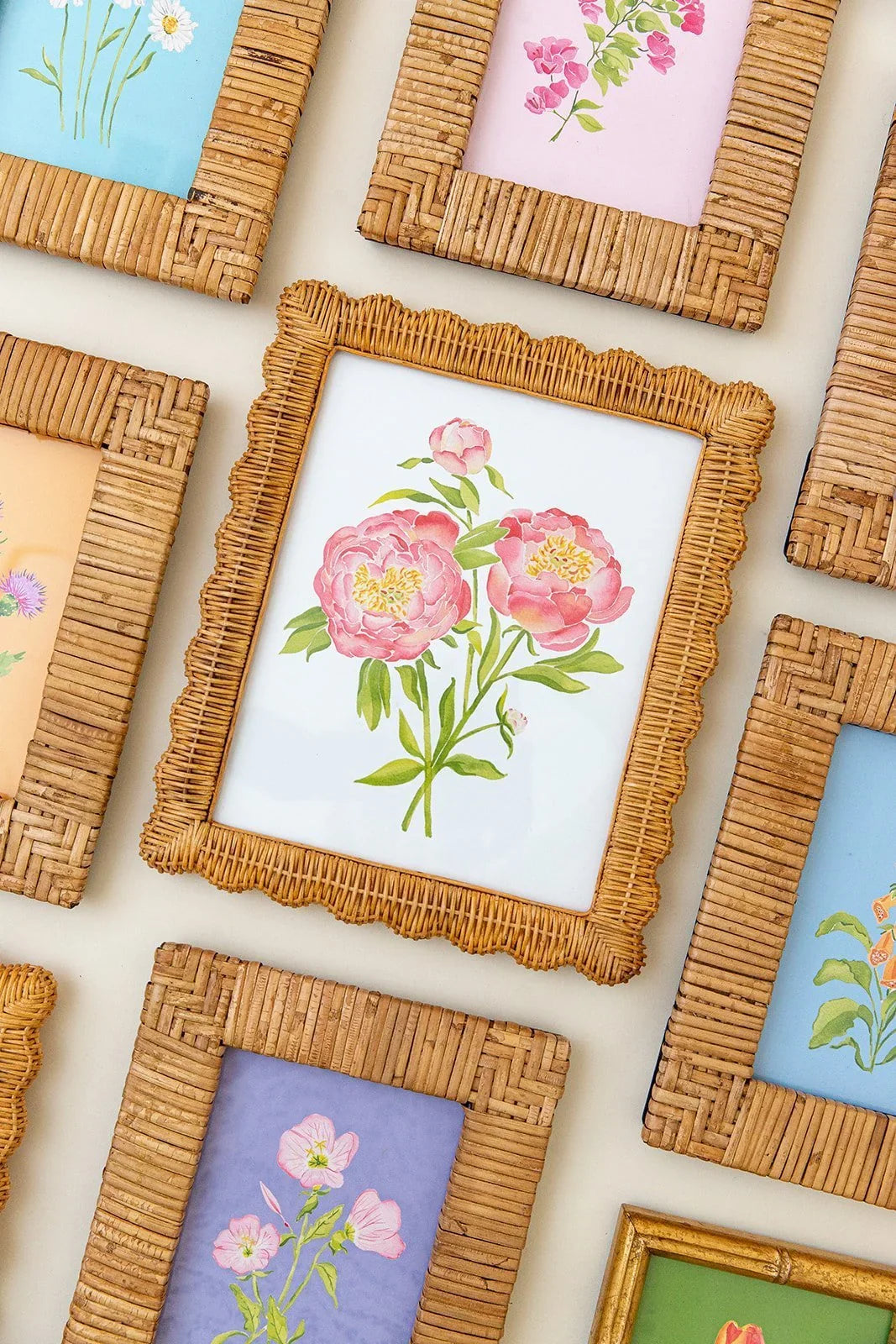 Botanical Art Prints 8x10 - Red Torch Ginger