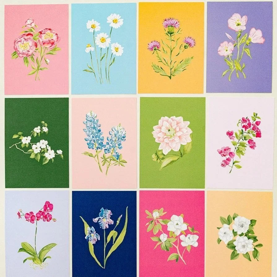 Colorful Botanical 5x7 Print - Violet