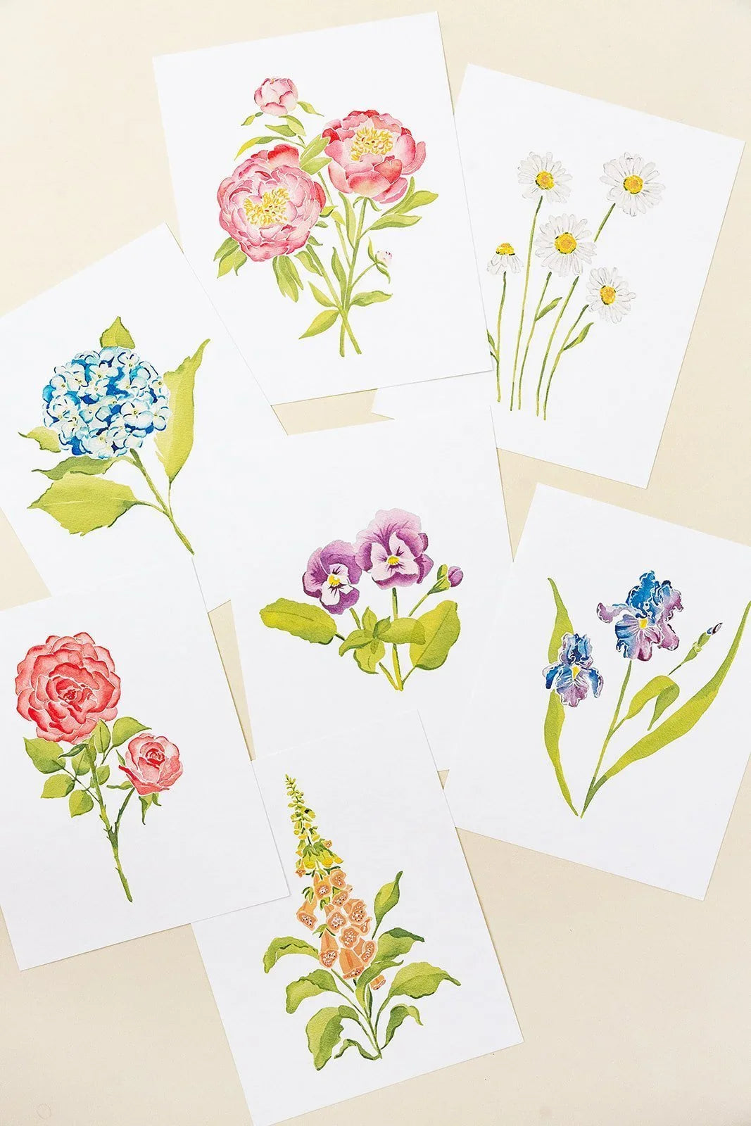 Botanical Art Prints 8x10 - Azalea