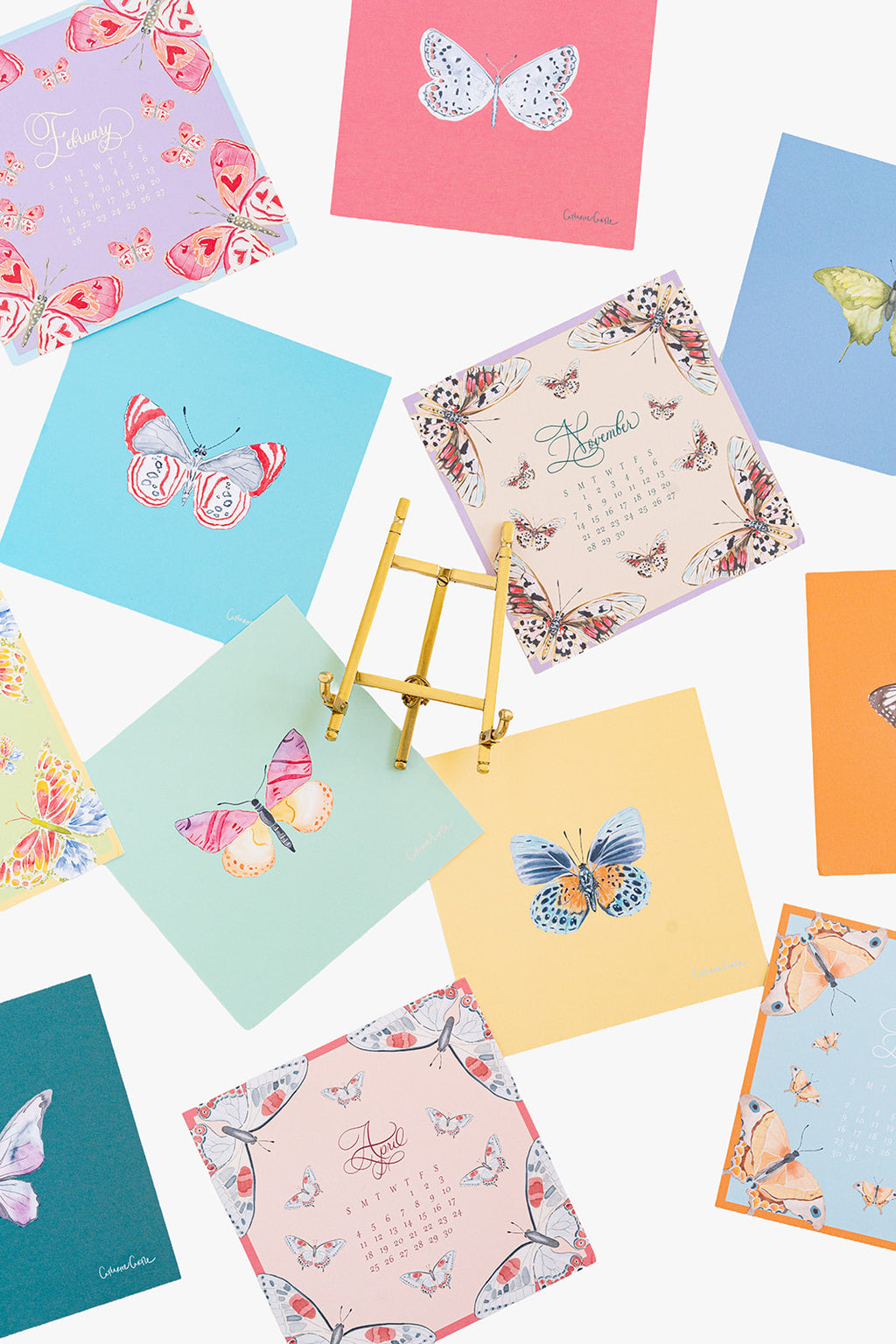 2027 Butterflies Calendar