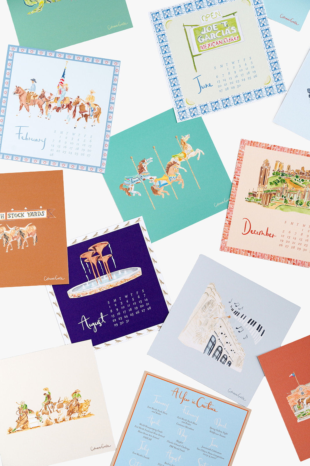 2027 Fort Worth Calendar