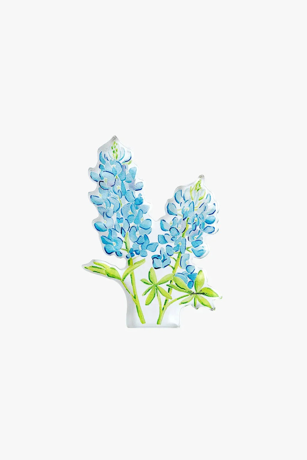 Bluebonnet Acrylic Art Block Small