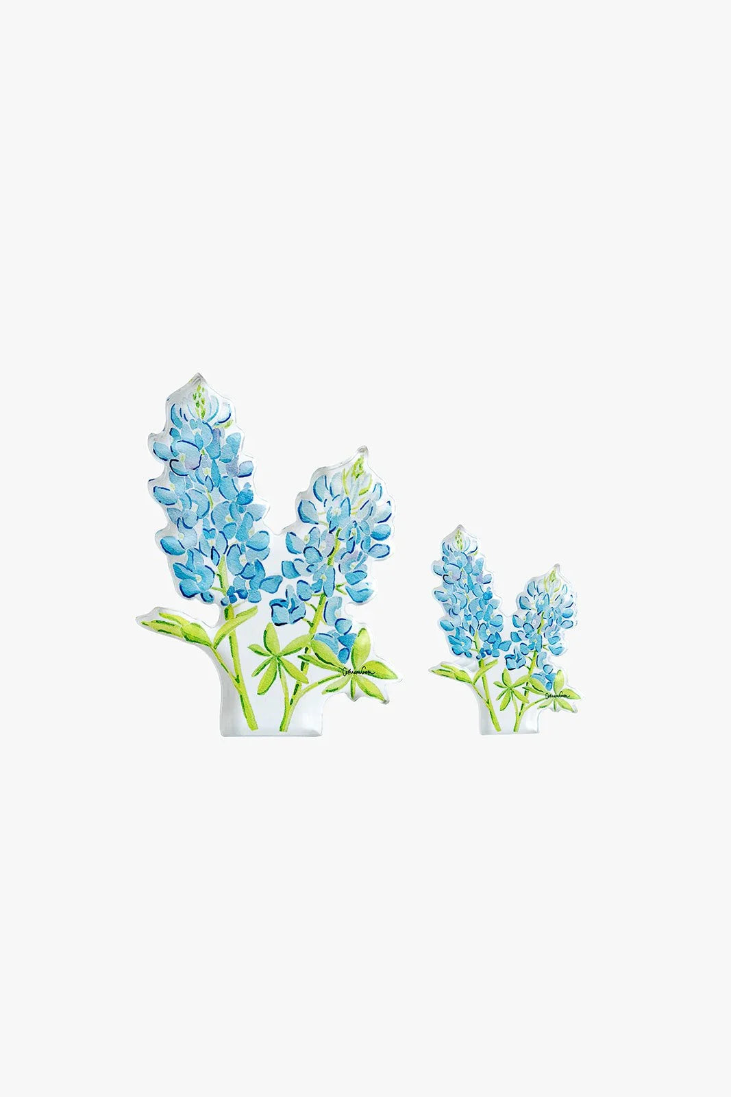 Bluebonnet Acrylic Art Block Large
