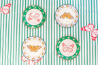 Green and Orange Butterfly Tablecloth Large