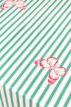 Green and Orange Butterfly Tablecloth Small