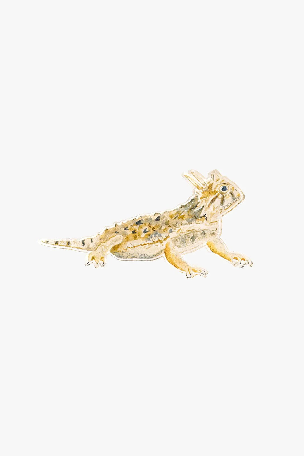 Horned Frog Acrylic Art Block