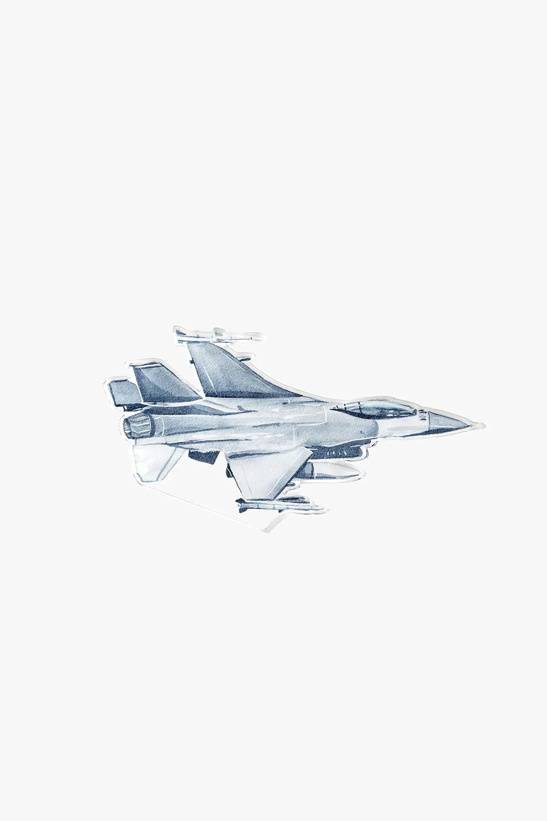 F-16 Acrylic Art Block