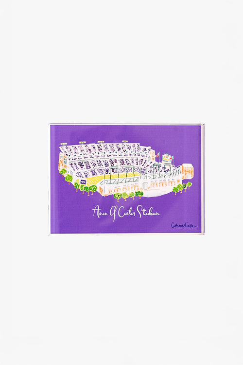 Amon Carter Stadium Acrylic Art Block