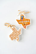 Texan Christmas Ornament - Fort Worth