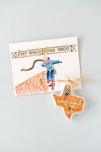 Texan Christmas Ornament - Fort Worth