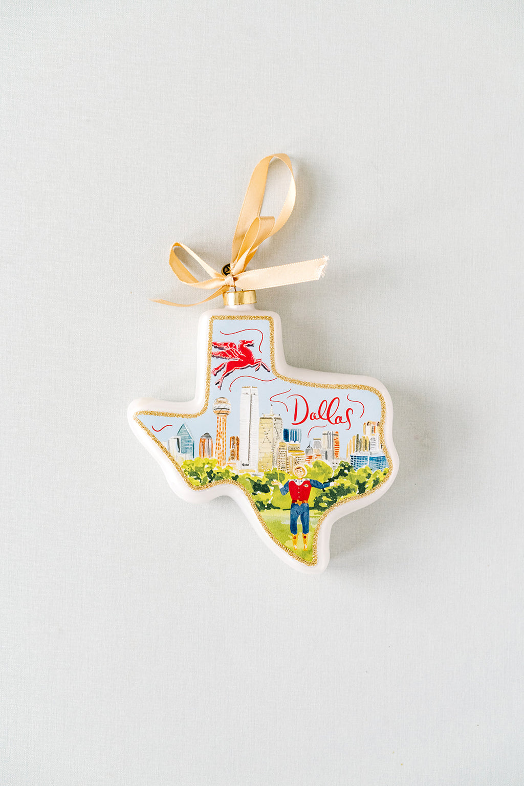 Texan Christmas Ornament - Dallas