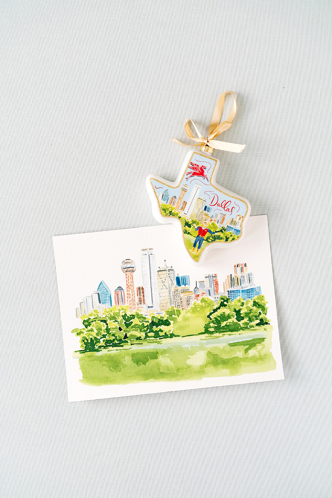 Texan Christmas Ornament - Dallas