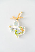 Texan Christmas Ornament - Gruene