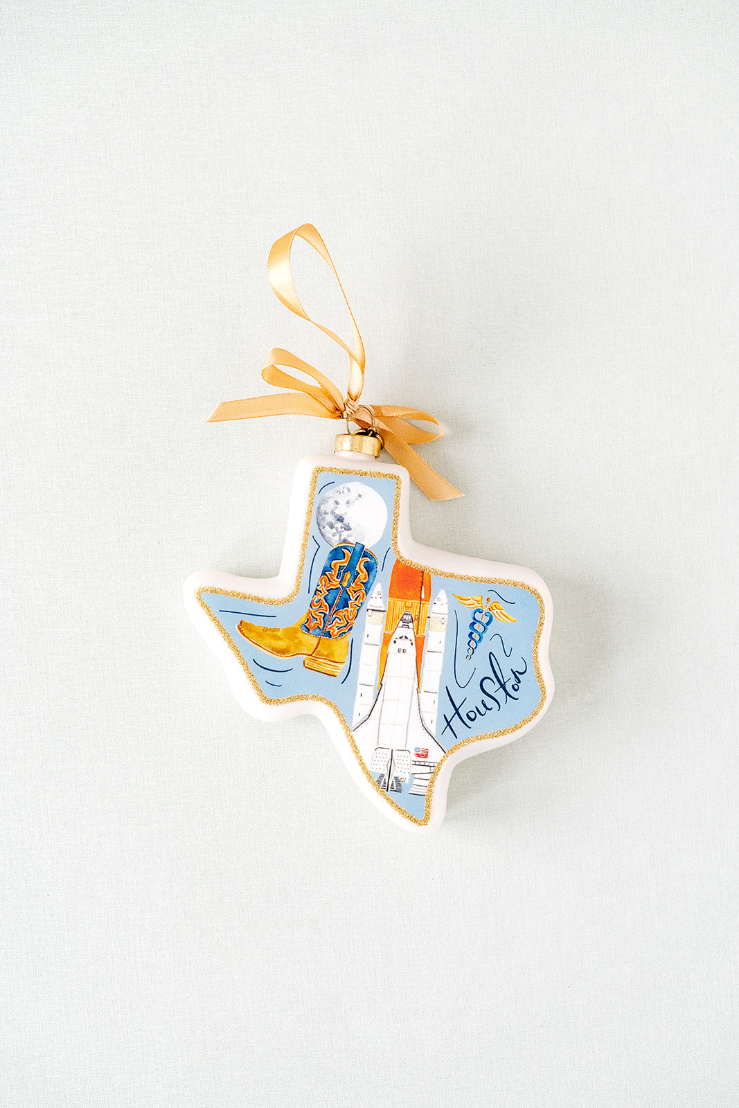 Texan Christmas Ornament - Houston