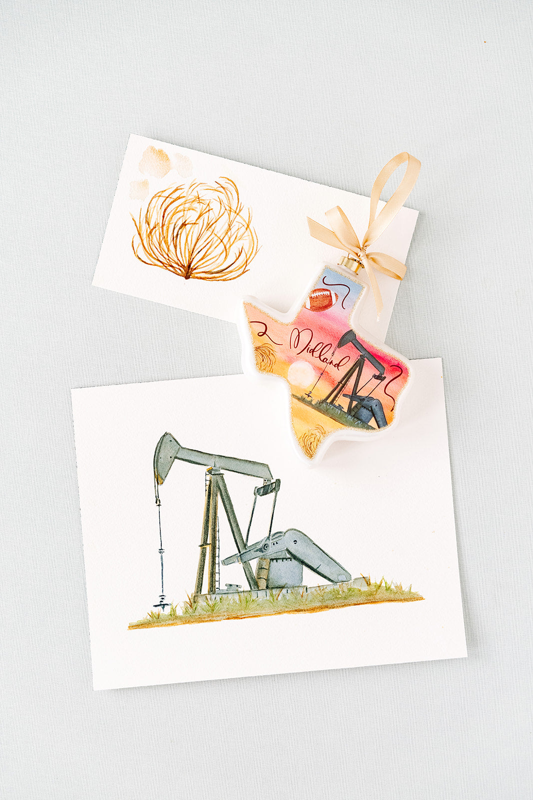 Texan Christmas Ornament - Midland