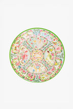Rose Medallion Melamine Plate Set of Four