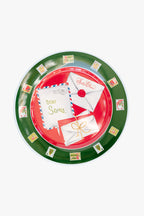 Letters to Santa Melamine Plate Set of Four